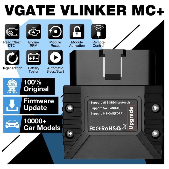Najlepszy VLinker MC+  WIFI NIE BLUETOOTH android i iOS