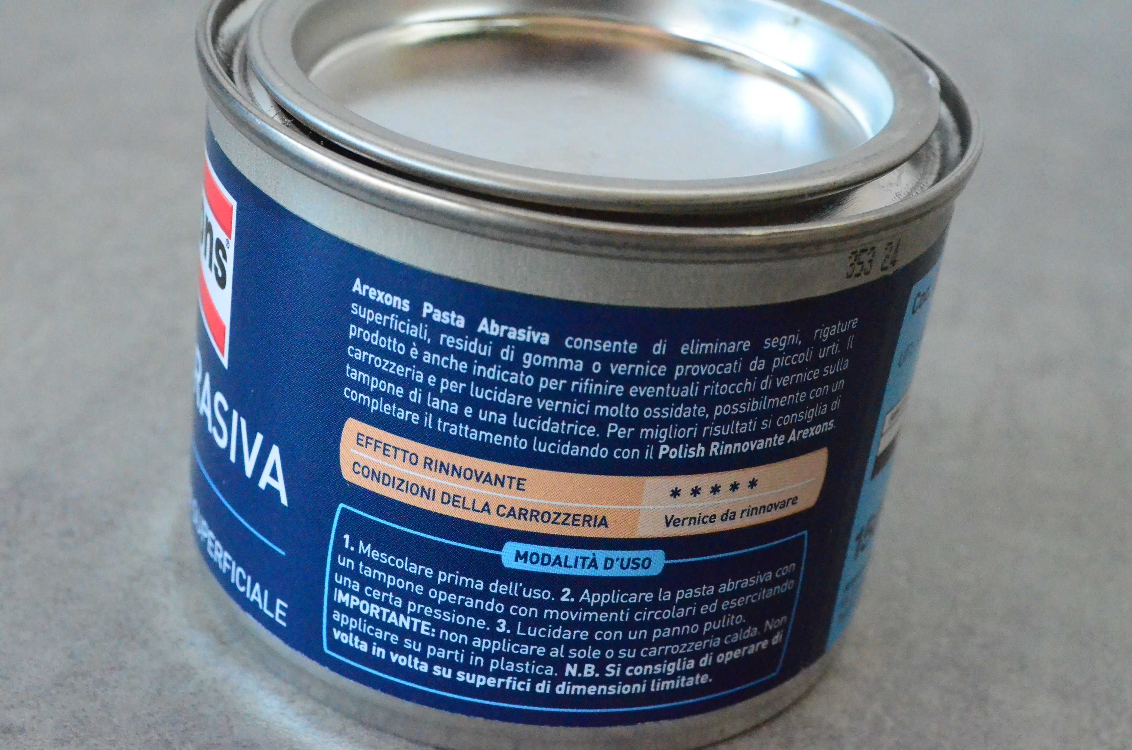 Pasta ścierna likwidująca zarysowania 150ml AREXONS ABRASIVE
