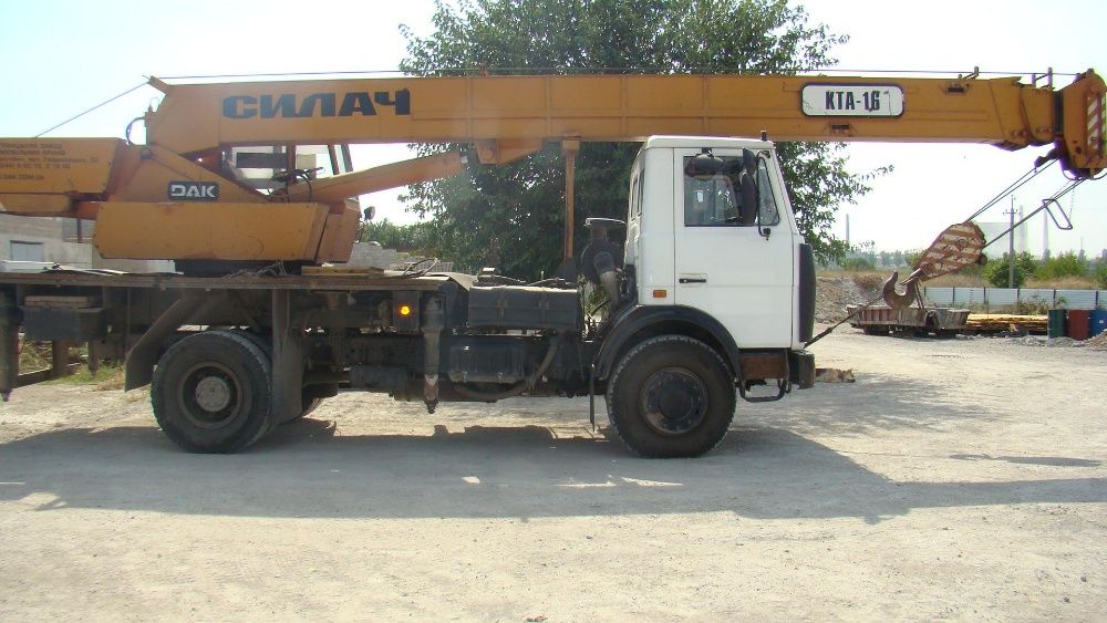 Оренда автокрана Виїзд Фахівця на місце 10т, стріла 16м (КТА-16)!
