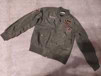 Kurtka chłopięca pilotka khaki H&M 146/152