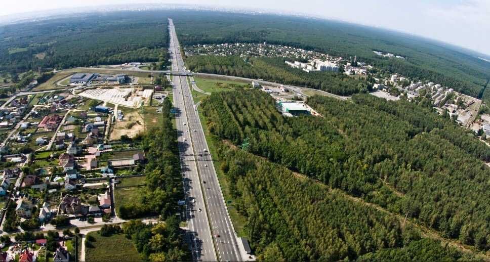 фасад бориспольской трассы от 24 сот. до 5 Га Коммерция