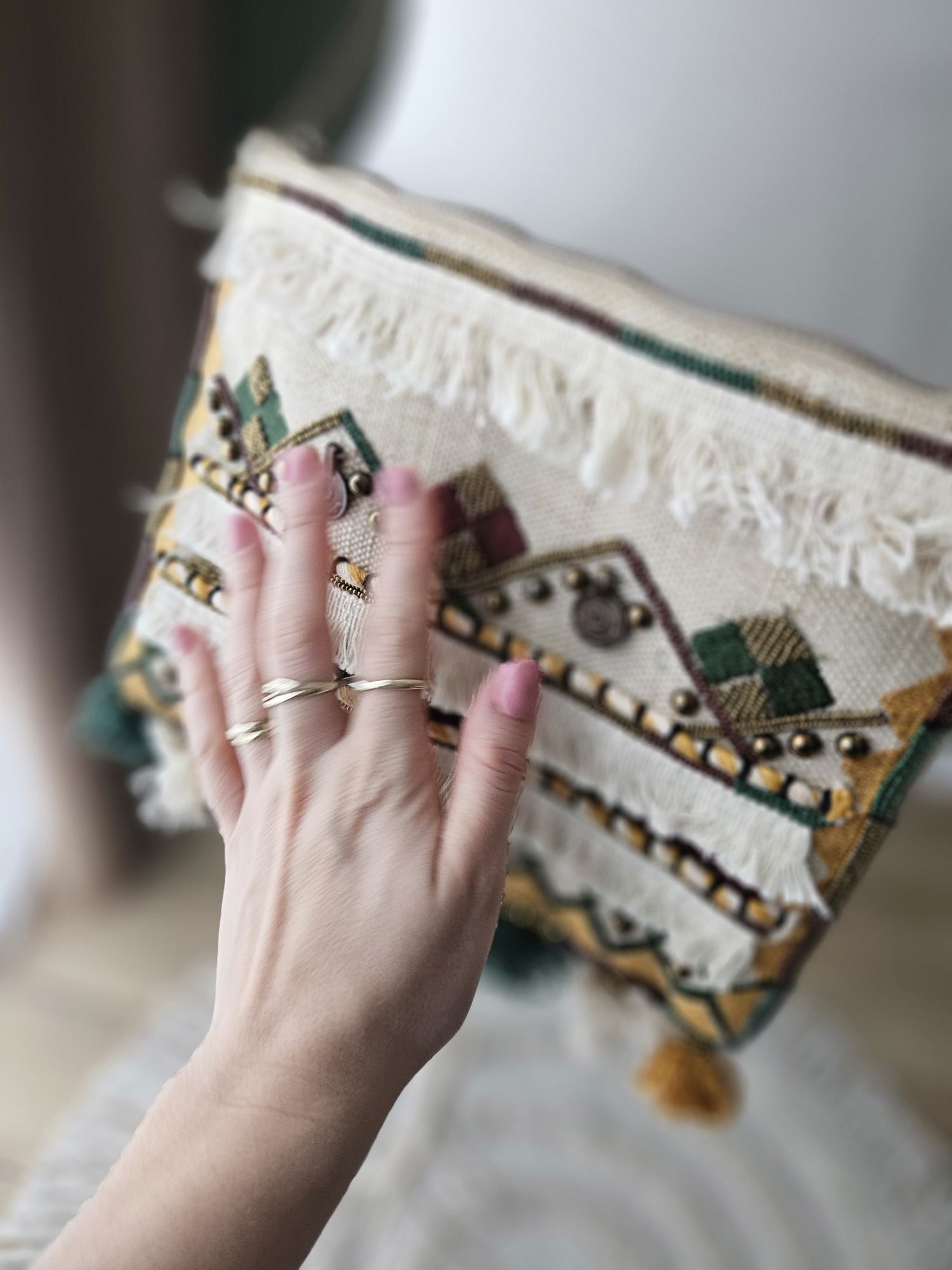 Stylowa torebka damska  boho od Parfois na łańcuchu etno hippie dod