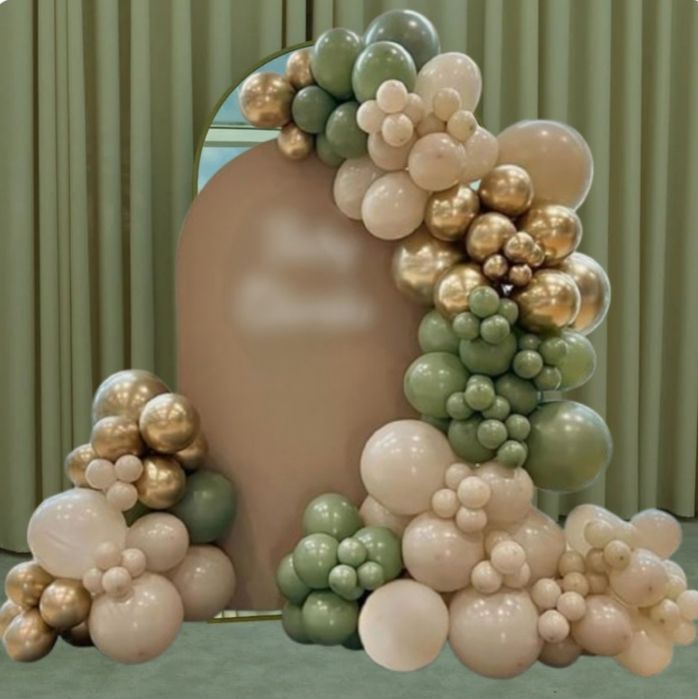 Chrzciny balony tło do zdjęć ścianka balonowa 18 urodziny 40 event