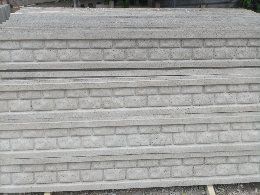 Podmurowka prefabrykowana płyty betonowe pod ogrodzenie