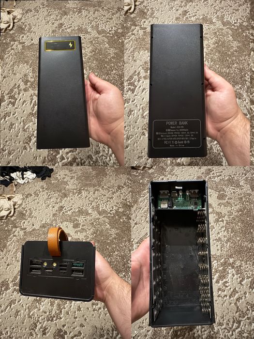 На 6/8/10/12/21 акумулятори, корпуси для повербанка! Швидка зарядка