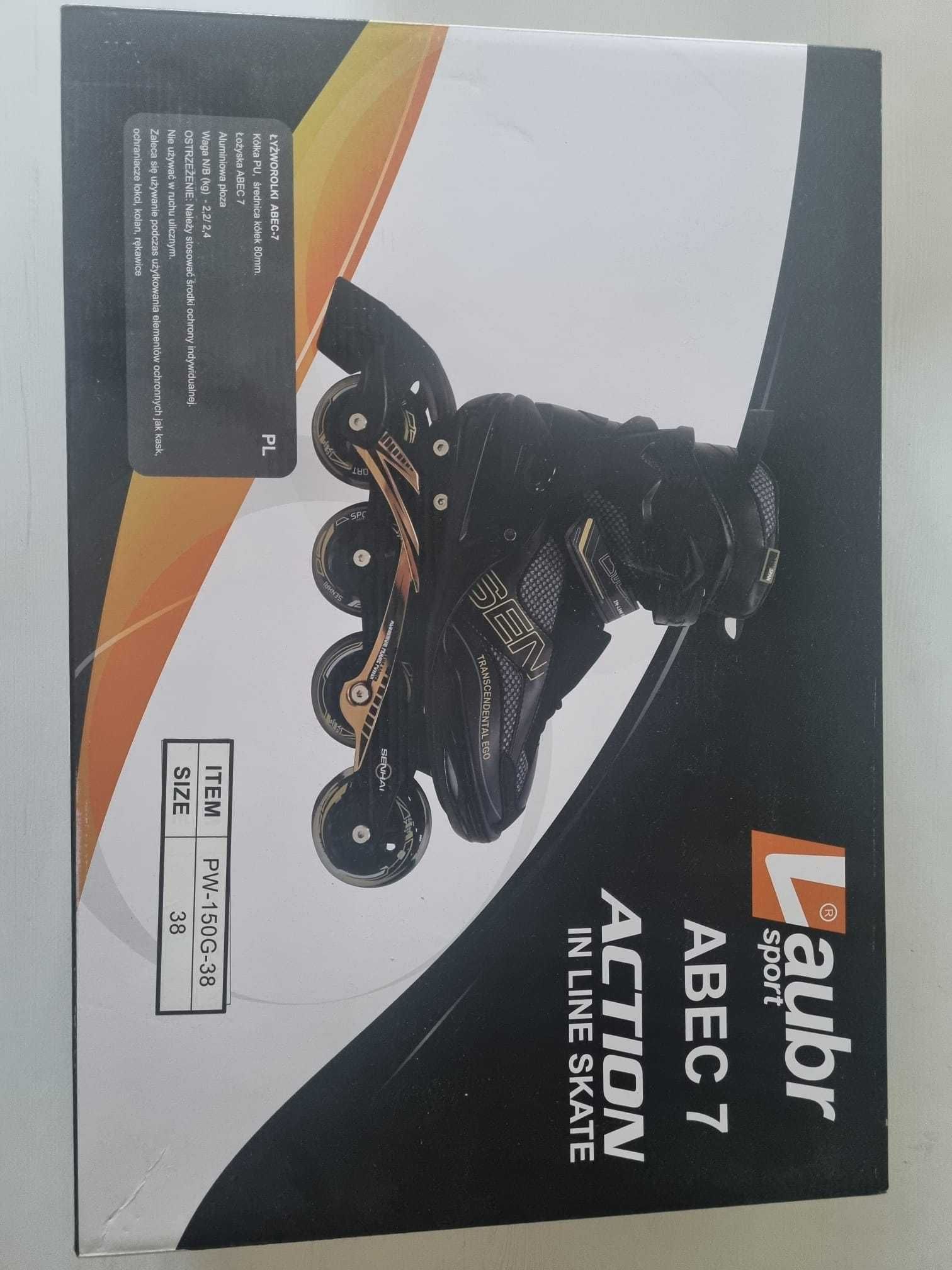 ROLKI ABEC7 GOLD rozmiar 37/38