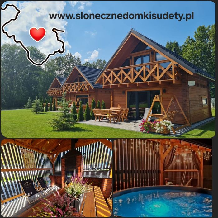 Domki z balią i jacuzzi  Kotlina Kłodzka Polanica