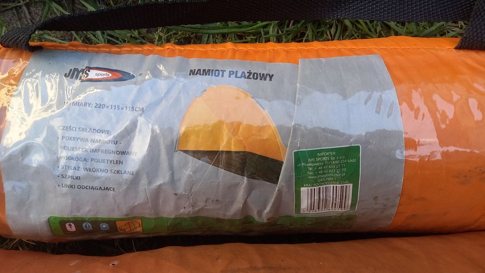 Namiot plażowy parawan