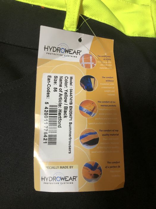 Штани робочі Hydrowear