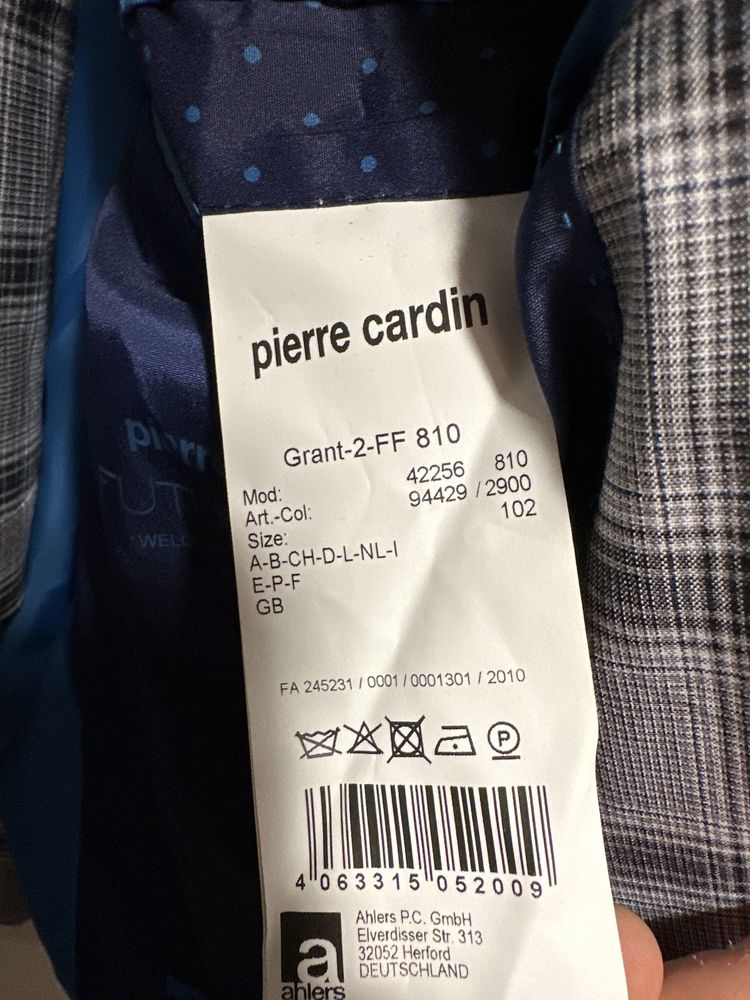 Garnitur Pierre Cardin marynarka r 102 spodnie r50 jak nowy