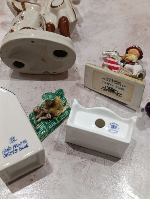 Одним лотом вінтажні статуєтки Leonardo, AYNSLEY MINIATURE