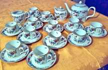 3 Serviços jantar café chá completos Vista Alegre Campestre