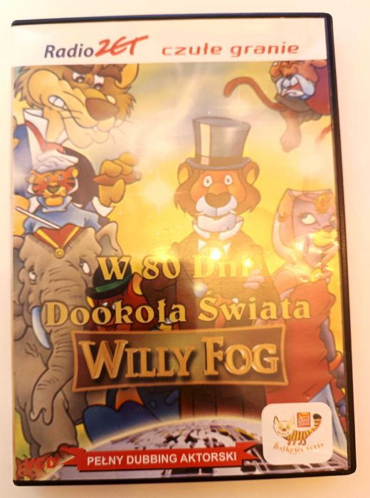 DVD VCD Willy Fog / W 80 dni dookoła świata, film 75 minut, polski
