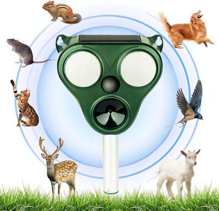 Odstraszacz przeciwko kunom, myszom, psom, ptakom, zwierzynie leśnej