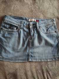 ***Spódniczka mini jeansowa nowa S/M***