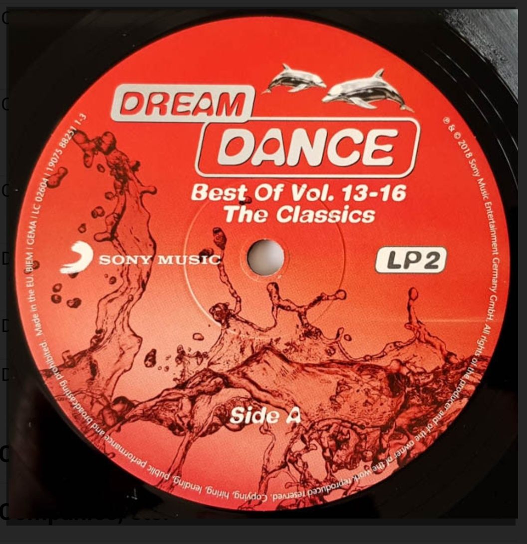 Dream Dance 13- 16 (Winyl x 2), Fragma, Rank 1, Tracid Nowy w Folii.