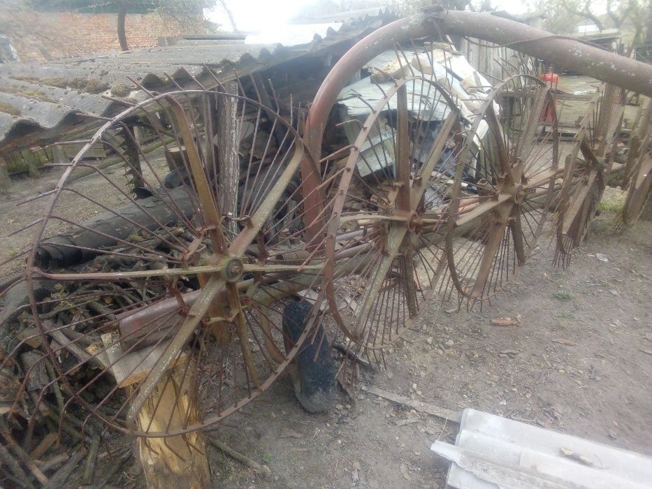 ГВК, гребка, граблі 1 секція