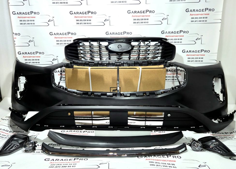 Бампер передній Ford Escape MK4 2023 2024 2025 решітка Ескейп Куга