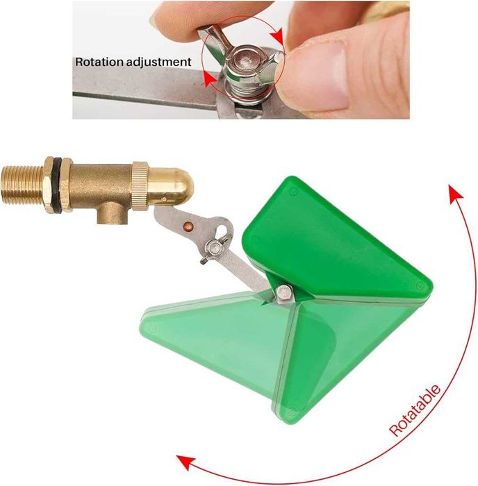 Zawór poidła pływakowego, zawór pływakowy mosiężny