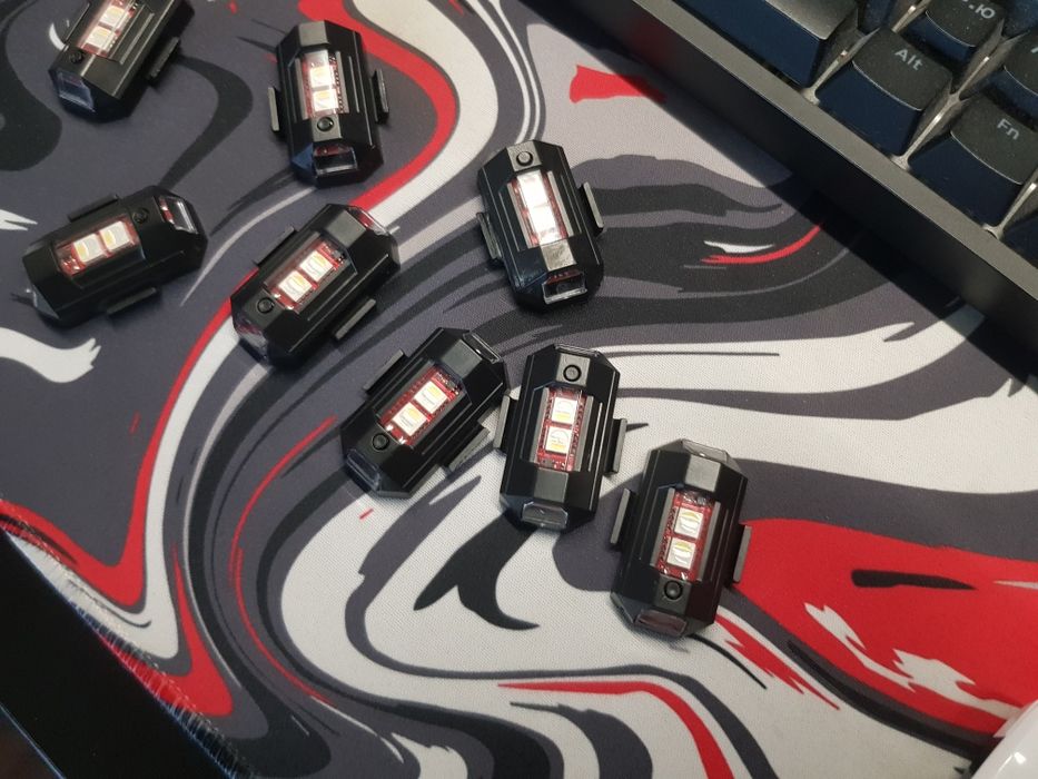 Стробоскопи, маячки 8шт комплект підсвітка