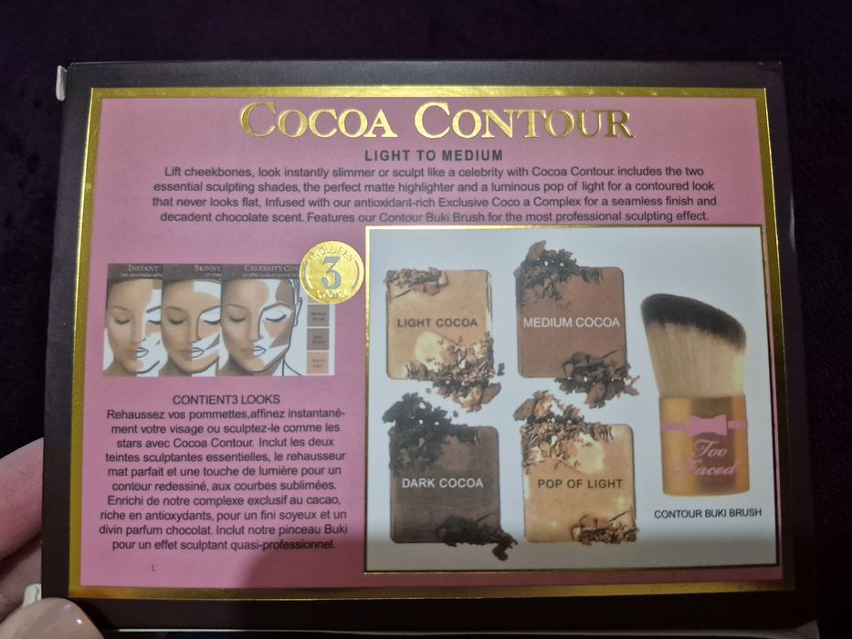 Too faced contour