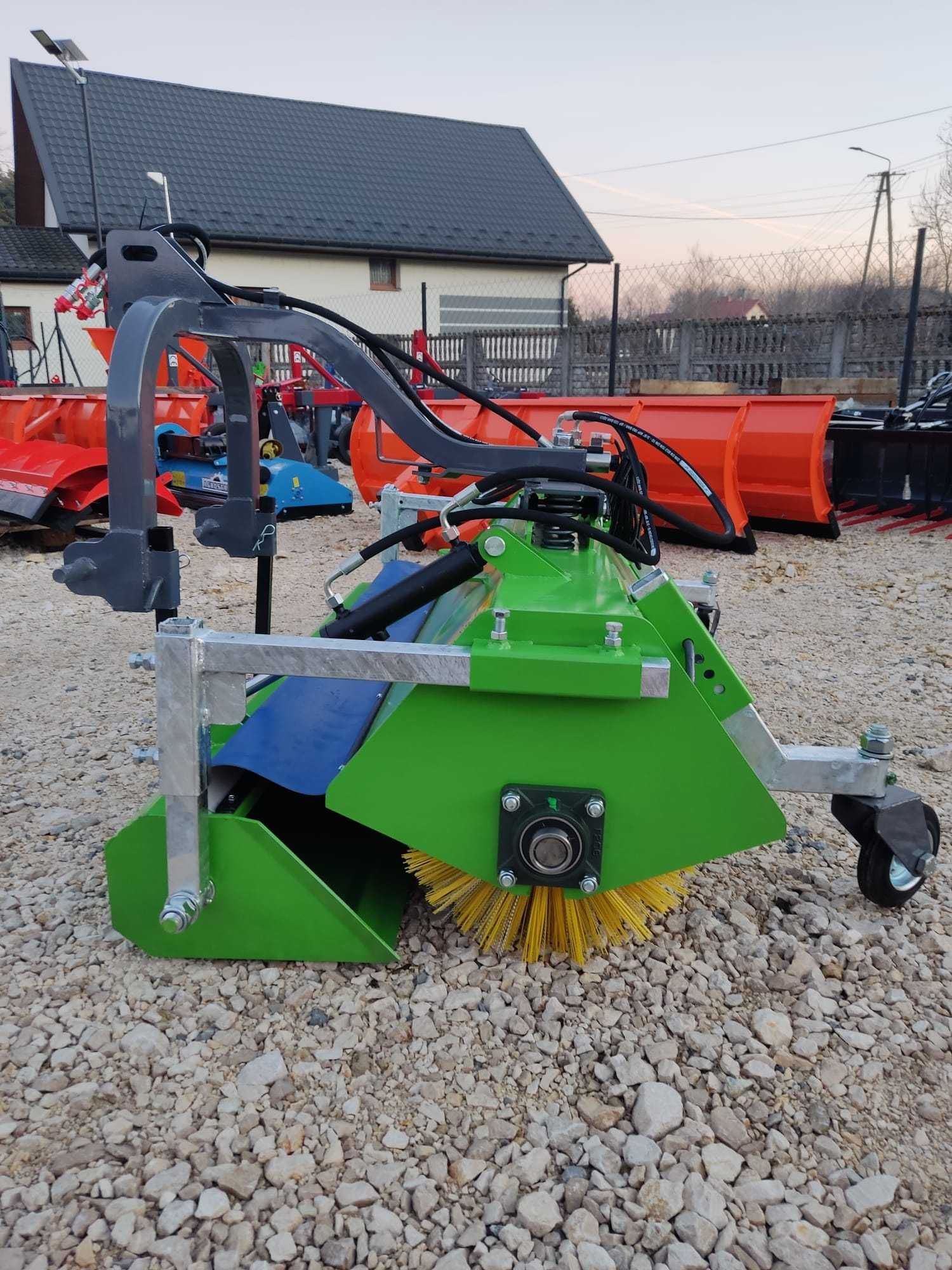 zamiatarka szczotka do dróg ulic hydrauliczna nowa na tuz widły