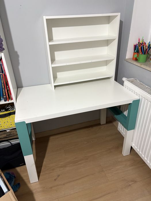 Biurko dziecięce regulowane IKEA Pahl - z nadstawką