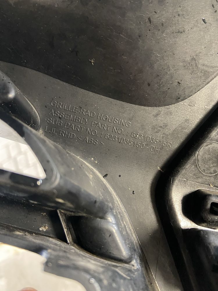 Renault arkana grill atrapa  ZDERZAKA PRZÓD  ORYGINAŁ