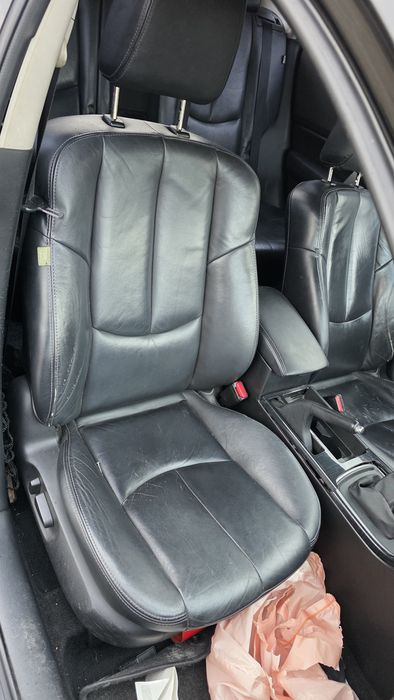 Fotele siedzenia komplet boczki skóra mazda 6 gh pamięć
