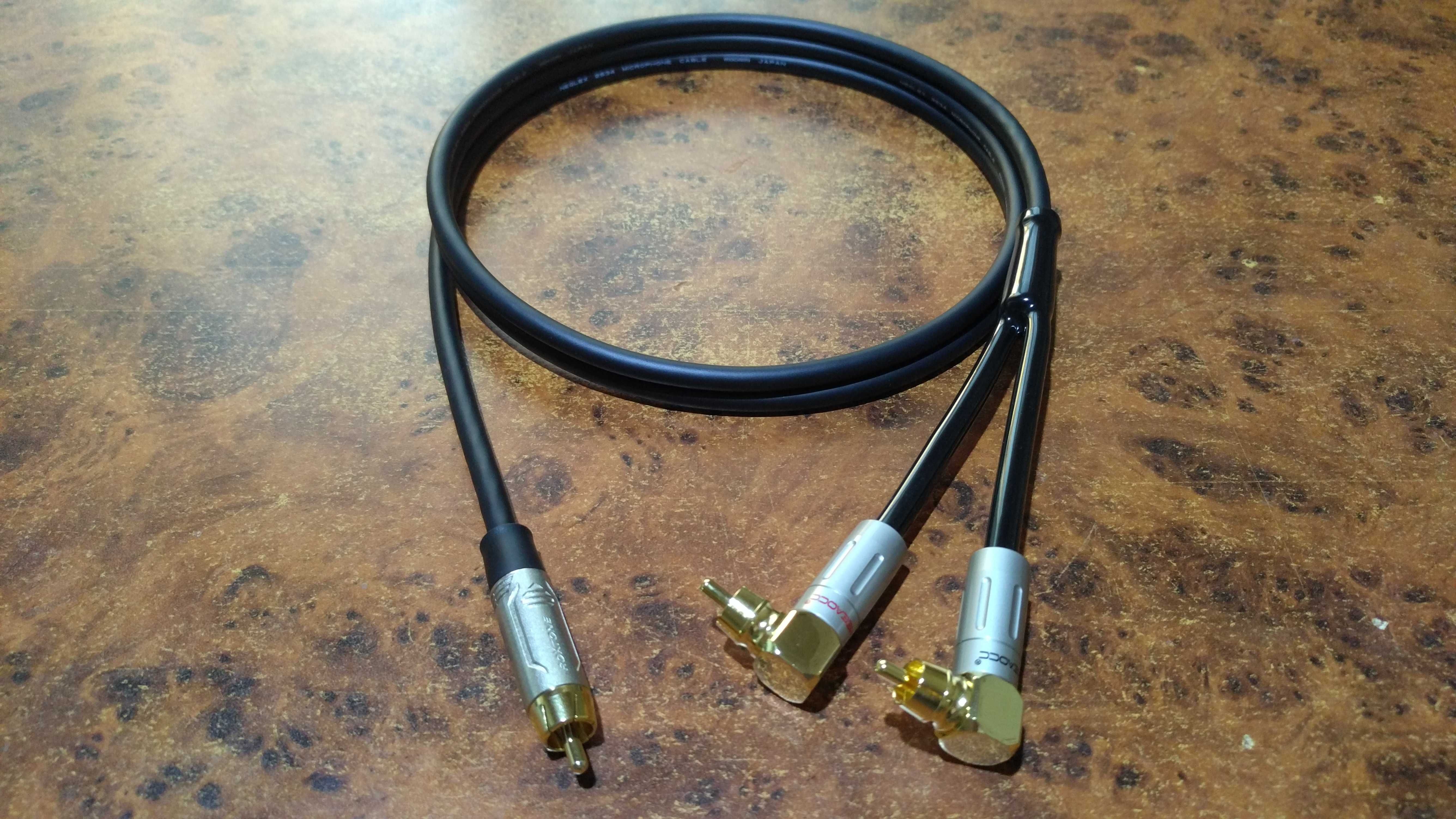 Hi-Fi сабвуферный Y-образный кабель RCA/2RCA MOGAMI Neglex W2534 экран