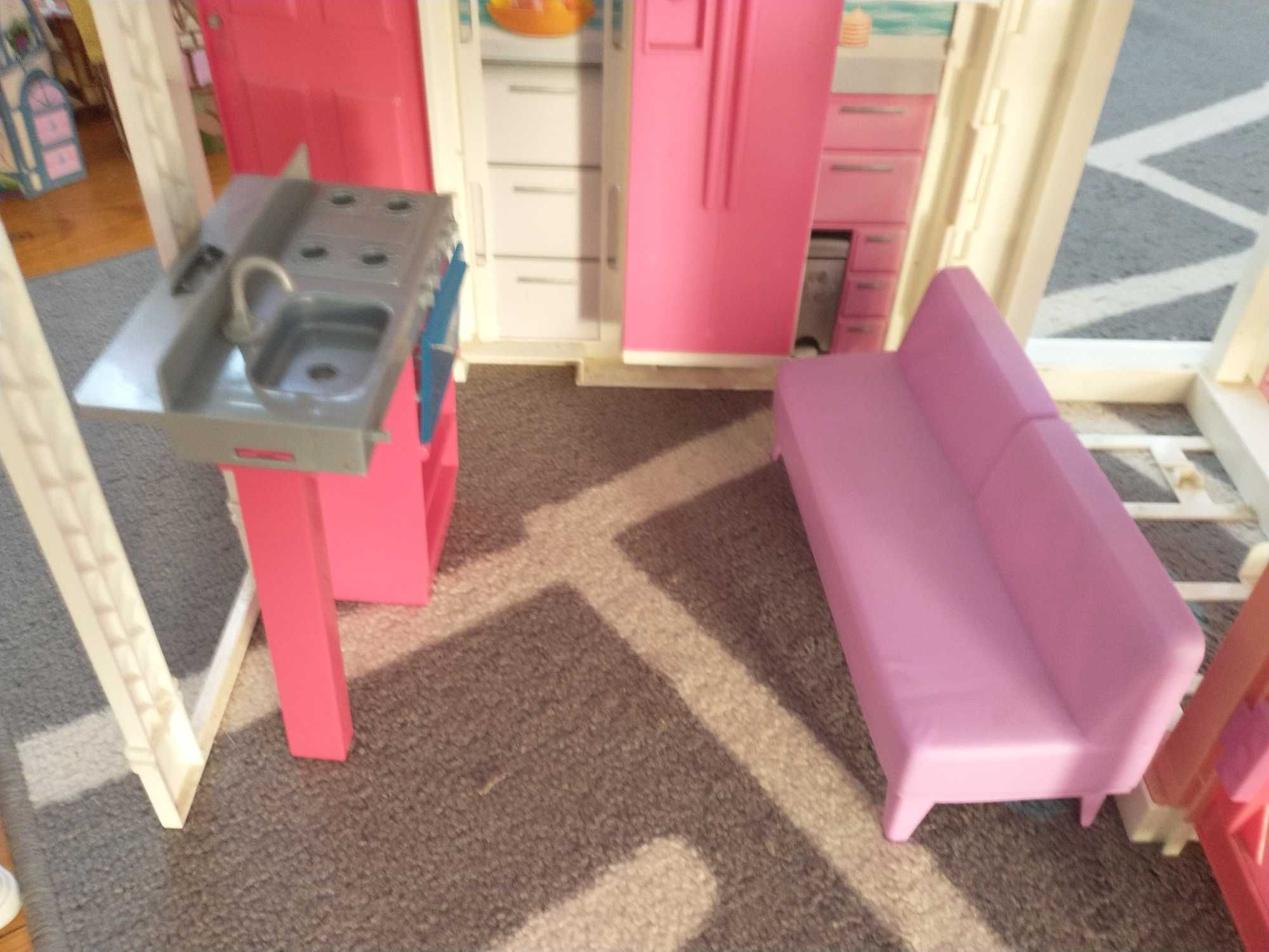 Domek Barbie duży z windą