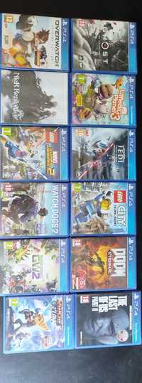 Gry na PS4 the last of us 2 ghost of Tsushima doom eternal star wars