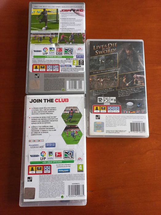 Jogos para consola PSP