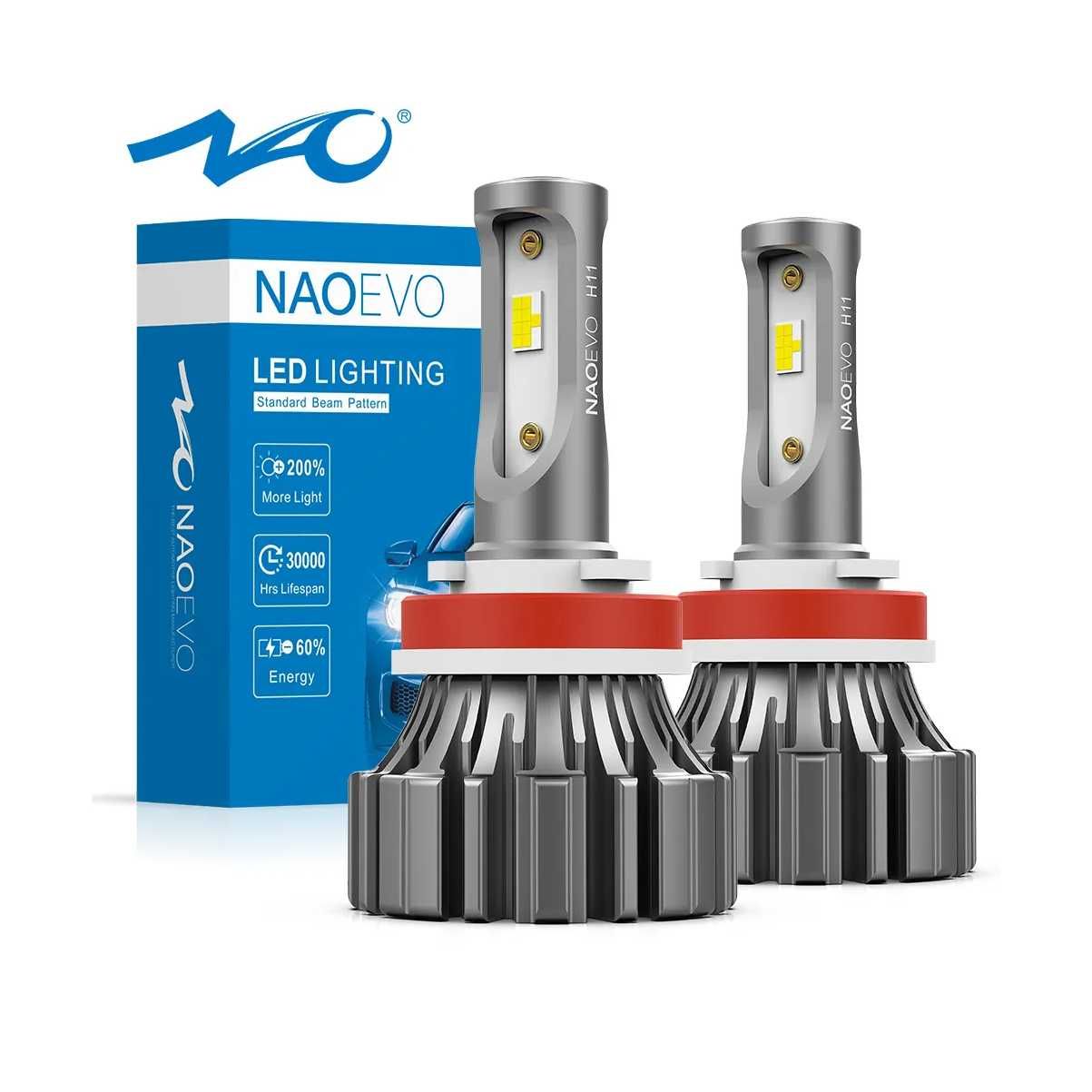 Якісні LED автолампи NEO H11 H9 H8 HB4 9006 без помилок