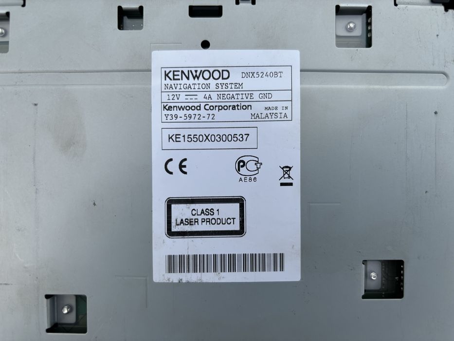 Магнітола Kenwood DNX5240BT