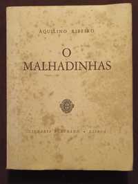 Aquilino Ribeiro - O Malhadinhas 1a Edição 1958 Livraria Bertrand