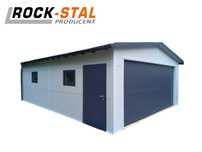 Garaż ocieplony 6m x 8m Premium Line Warsztat samochodowy PIR 6cm