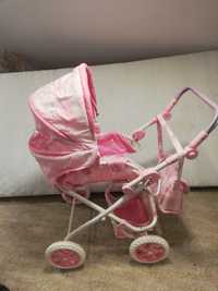 Różowy wózek dla dziewczynki