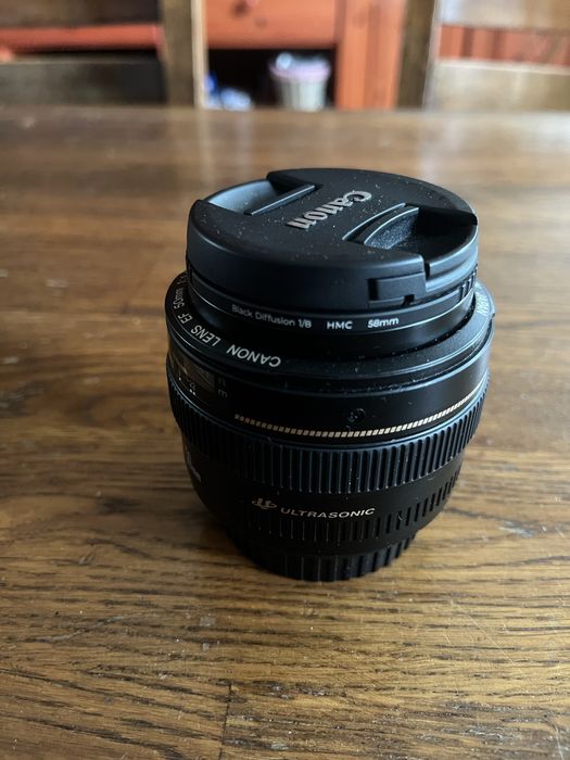 2 Lentes Canon EF/S Canon EF 50mm f1.4 USM & Canon EF-S 18-55mm IS STM