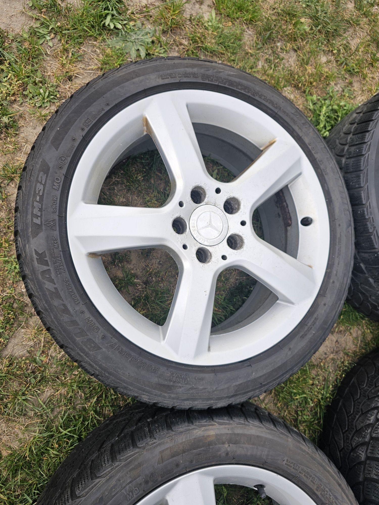 Koła Alufelgi Mercedes 5x112 225/45/17R ET 43 7.5J