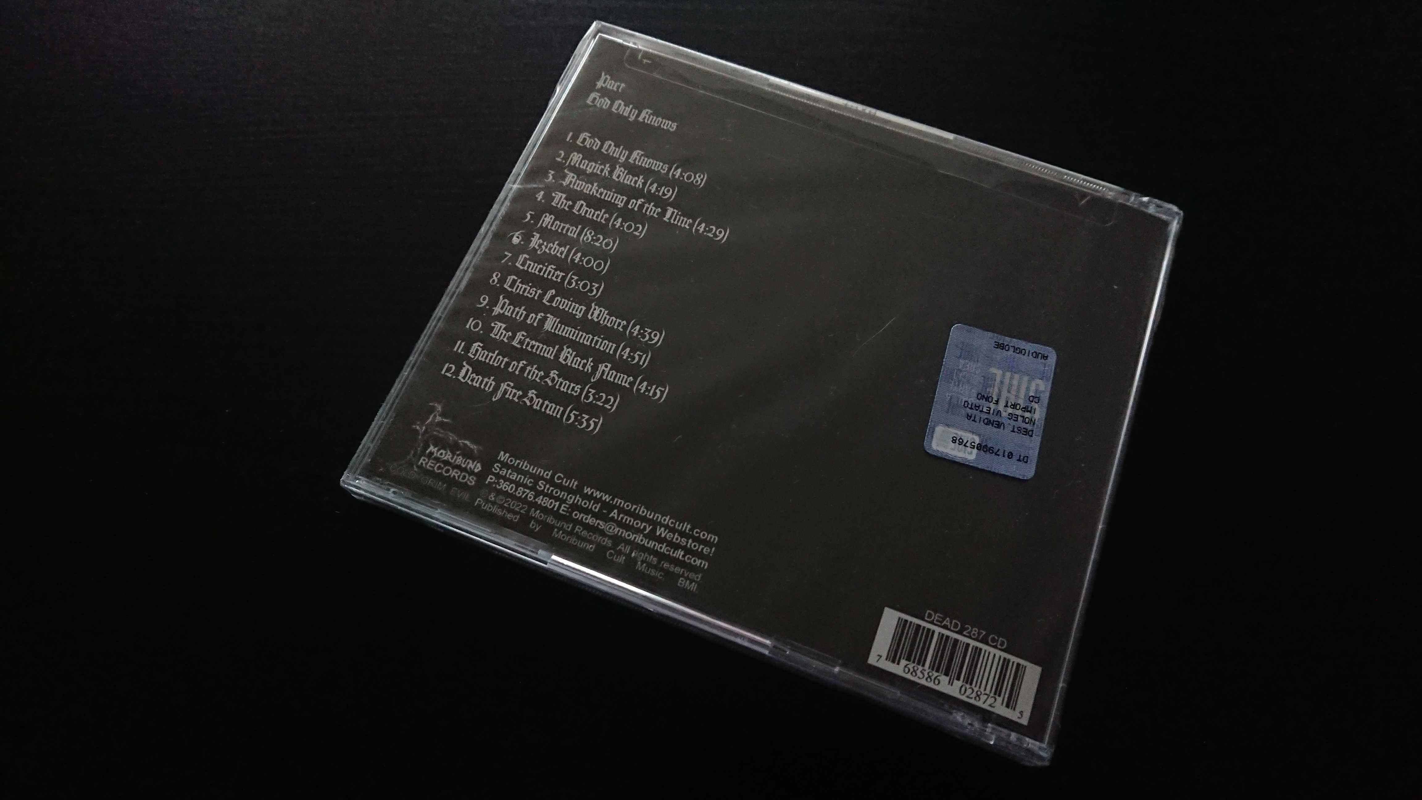 PACT God Only Knows USA CD *NOWA* Black Metal Folia Hologram 2022