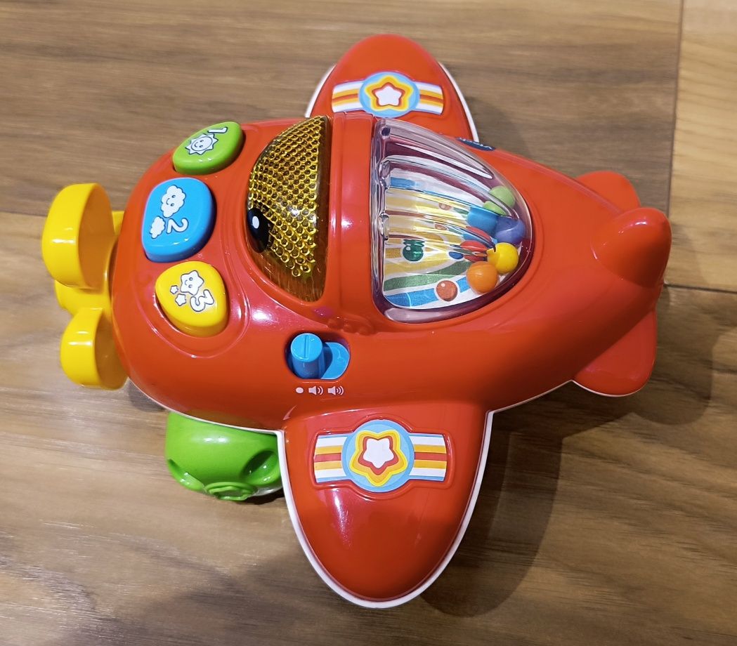 Vtech edukacyjny samolot zabawka stan idealny