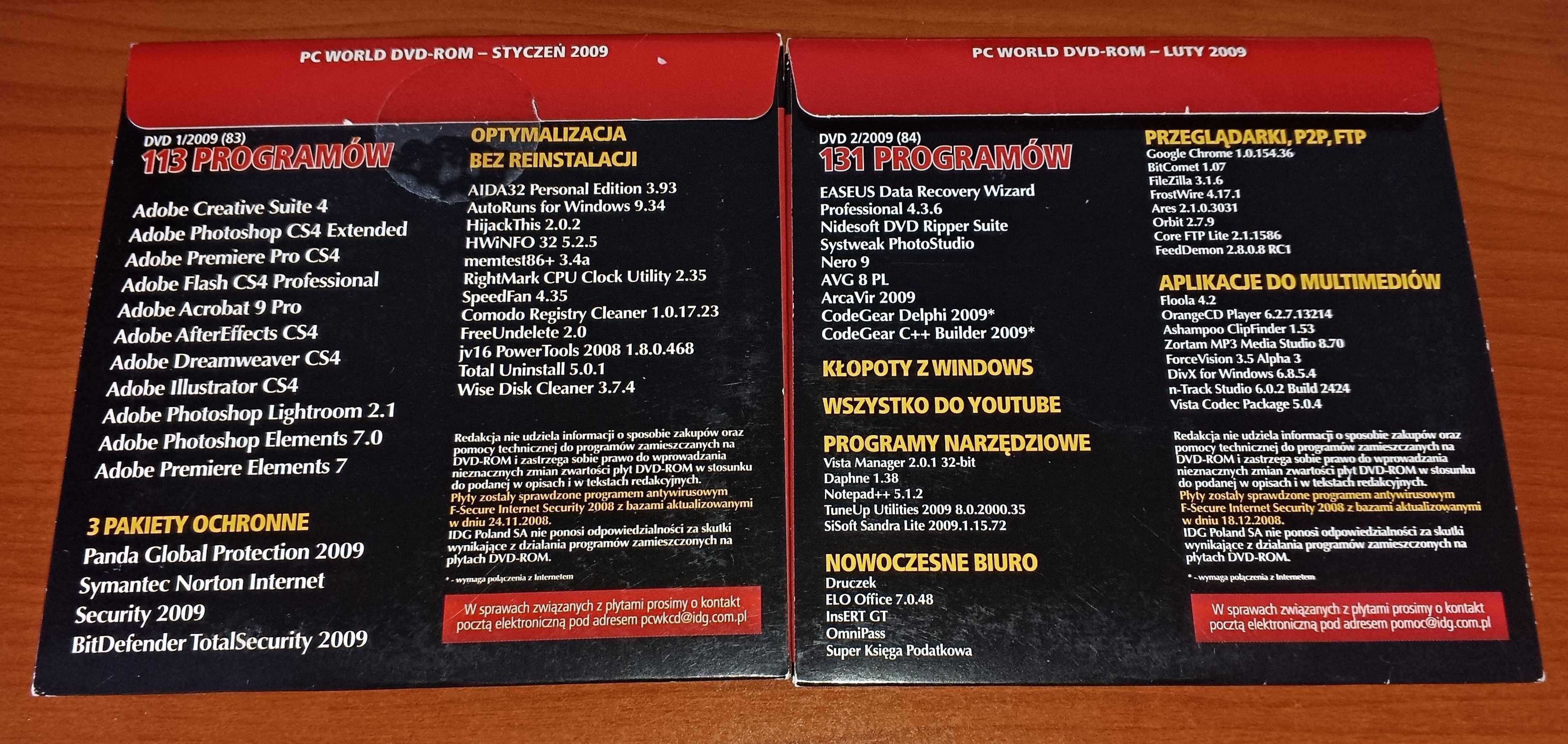 Płyty DVD-ROM -  PC World i PC World Komputer