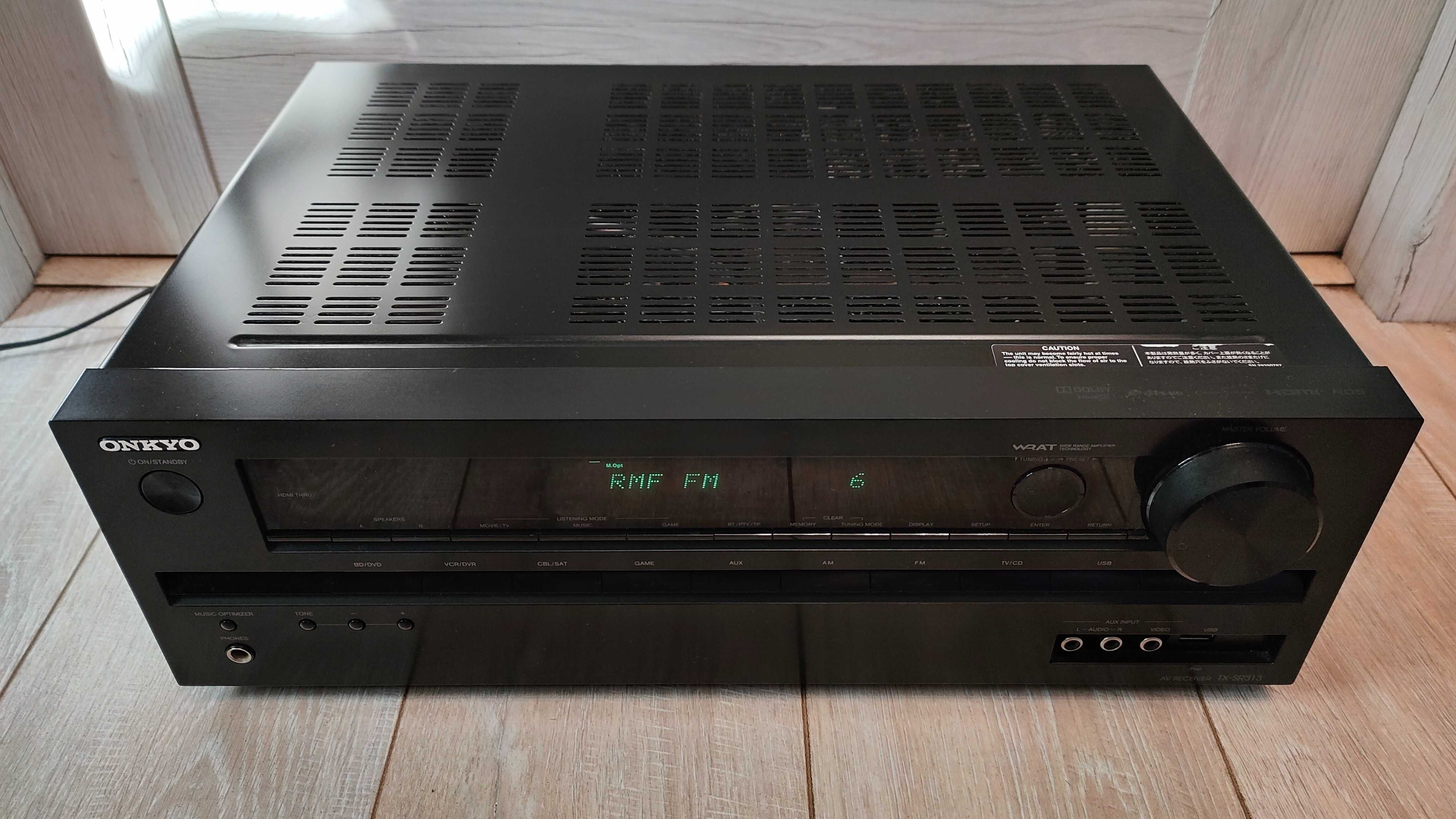 Amplituner ONKYO TX-SR313 ! Idealny STAN ! W Pełni Sprawny ! OKAZJA !