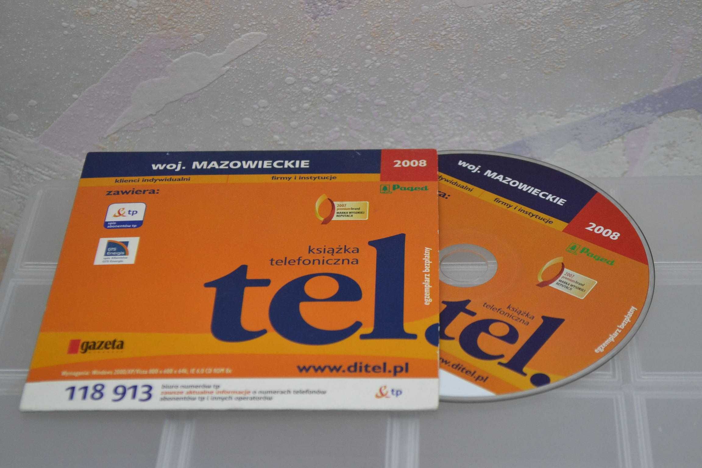 mazowieckie książka telefoniczna program komputerowy sprzed RODO dane