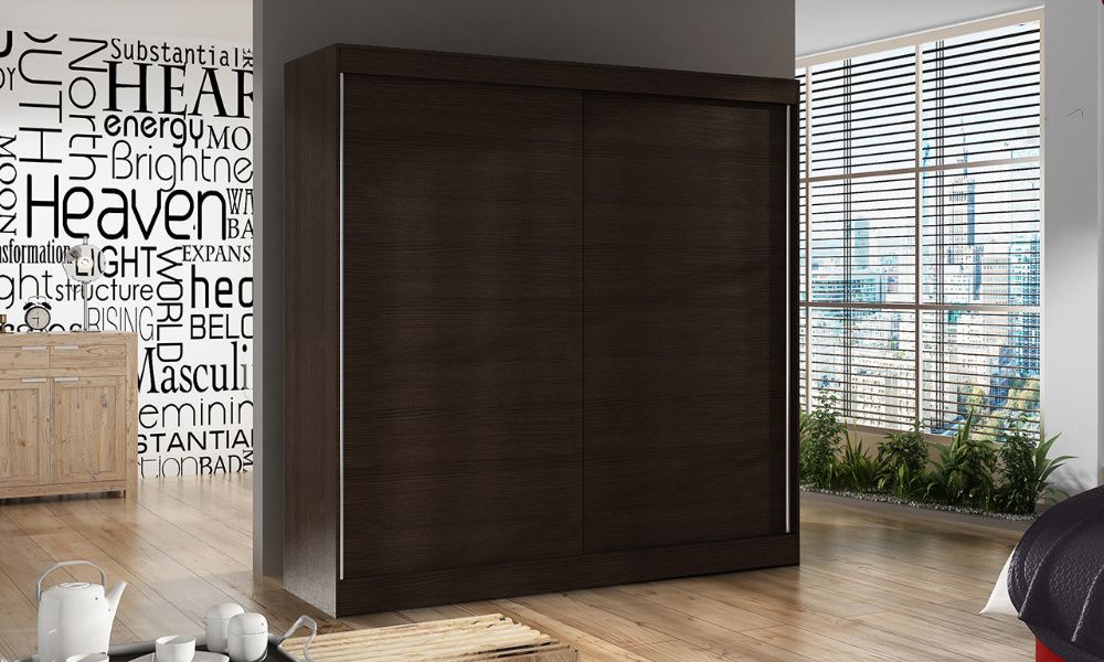 Szafa przesuwna BALI X 200 CM nowe KOLORY SZYBKA dostawa 7 dni