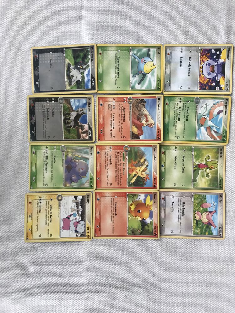 Cartas pokemon 2006 raras - 25 cartas