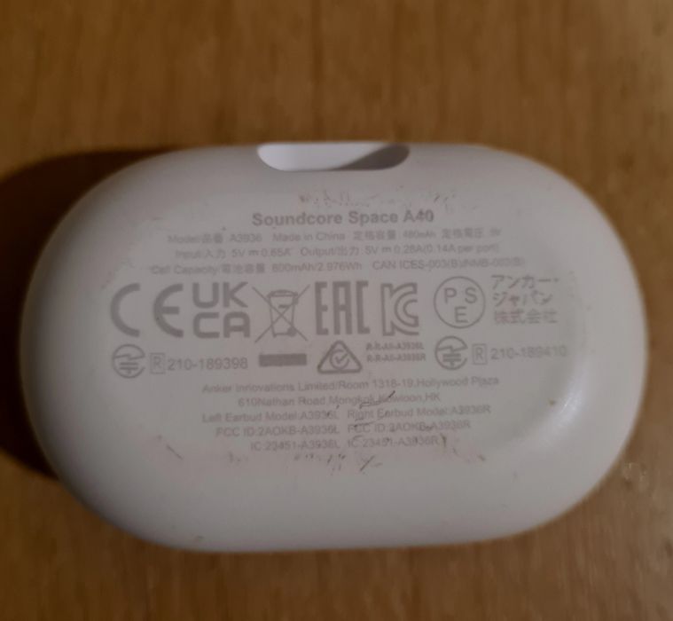 Навушн Anker SoundCore Space A40 White