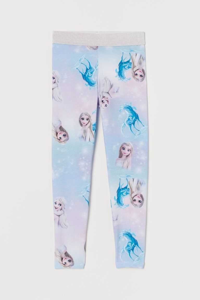 Zestaw 3-pak T-shirt, leginsy, bluzka H&M Kraina Lodu / Frozen