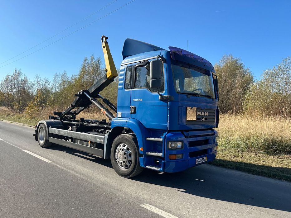 MAN 18.350  HAKOWIEC. HYVA 16T